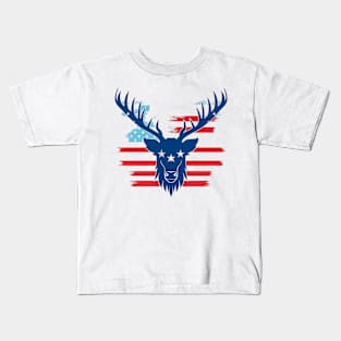 American elk Kids T-Shirt